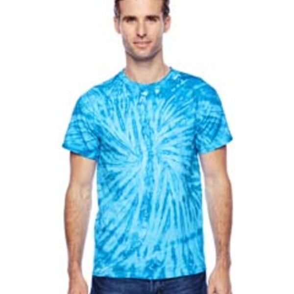 5.4 oz., 100% Cotton Twist Tie-Dyed T-Shirt Thumbnail